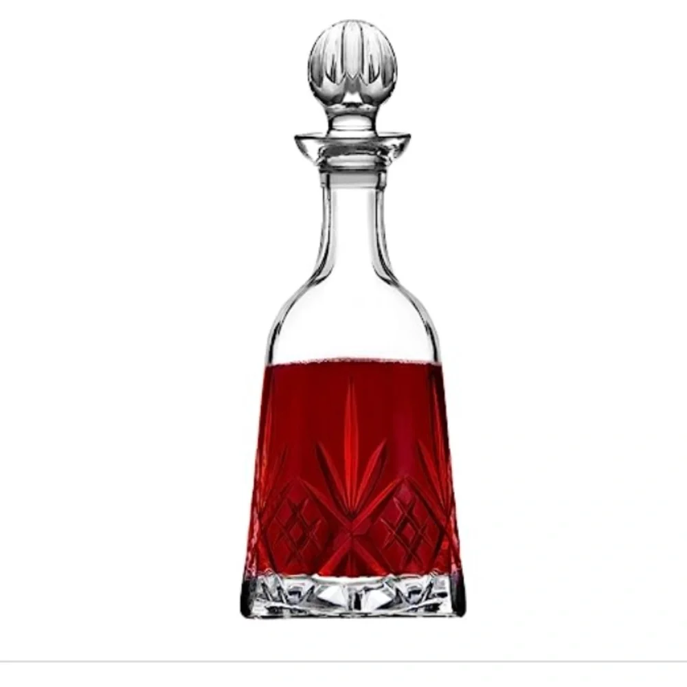 Dublin Crystal Wine Decanter – Cut Crystal Elegance – 750ml – NWT - Picture 1 of 1